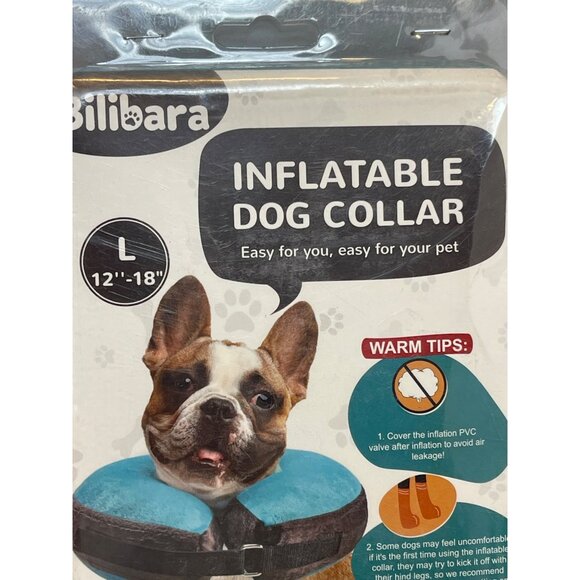 Inflatable Dog Collar 12”-18” Large New! - Picture 2 of 7